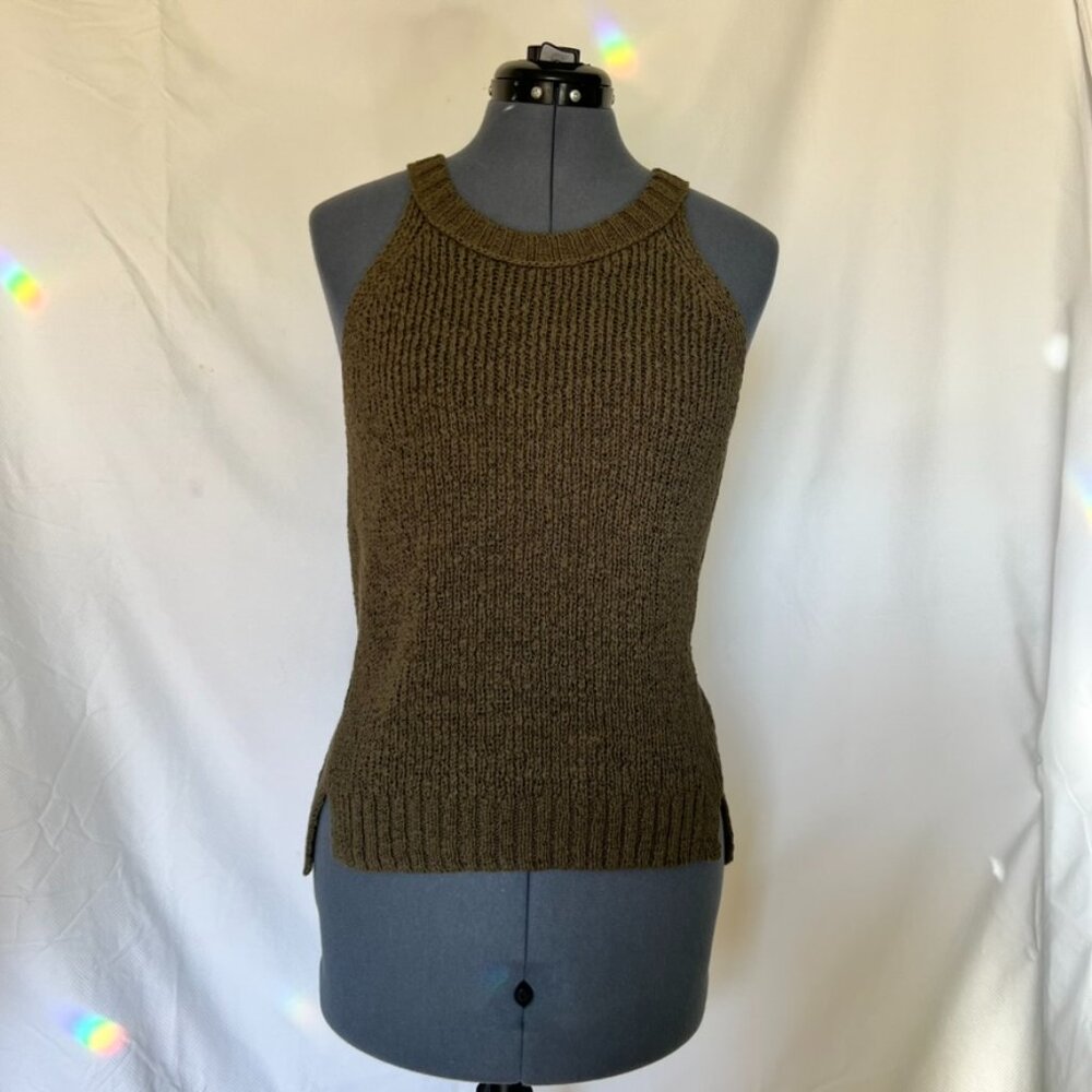 J Crew Point Sur Tank Sweater Sz S